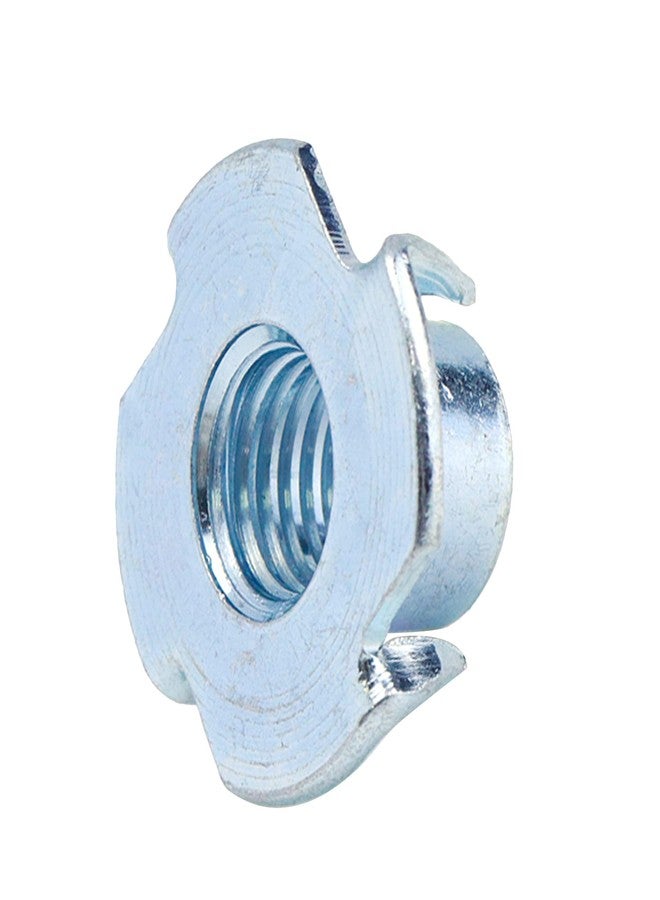 Sydien S SYDIEN T Nuts M10 50Pcs Threaded Inserts T-Nuts, Zinc-Plated Steel 4 Pronged Tee Nut for Wood, Rock Climbing Holds Cabinetry - Image 4